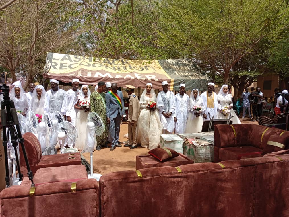 Mariage collectif de Banamba : environ 200 couples se sont dits « Oui » à la mairie de Banamba. 